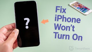 iPhone Won't Turn On? Top 5 Ways to Fix It 2021 (No Data Loss)