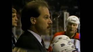 NHL 1986/1987 Stanley Cup 1987 R1 Game 1 Rangers vs Philadelphia (08 Apr 1987) Part 1