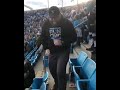 Charlie Brown dance @Panthers game