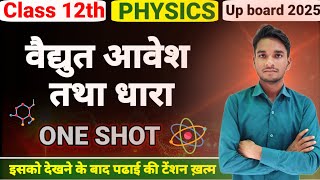 वैद्युत आवेश तथा धारा || vidyut aavesh class 12 physics || electric charges and fields class 12