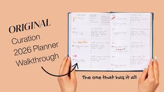 Curation 2026 Planner (Original Weekly) Walkthrough