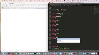 Javascript Tutorial For Beginners #34 Switch Statement Syntax Example and How it Works