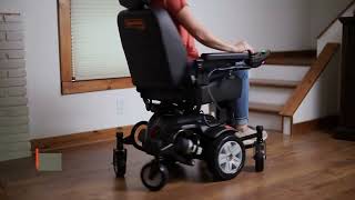 SuperHandy GoRide CRX Mid Wheel Bariatric Power Wheelchair [2025]