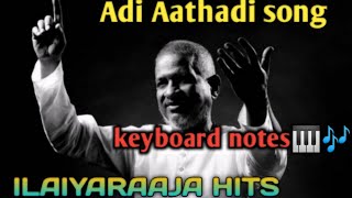 Adi Aathadi song || keyboard tutorial 🎹🎶