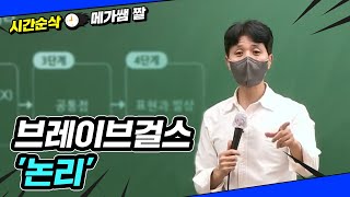 [메가쌤 짤 - 국어 최인호T] 브레이브걸스 '논리'