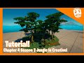 How to make the Chapter 4 Season 3 Jungle In Creative! | Fortnite Creative Tutorial