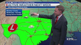Saturday Evening Forecast: Quiet weekend before more rain arrives Monday