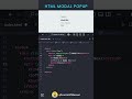 Modal Popup Box pure HTML | Modal Popup box using HTML CSS  JavaScript | HTML CSS Modal | CodeMinds