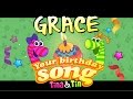 Tina&Tin Happy Birthday GRACE (Personalized Songs For Kids) #PersonalizedSongs