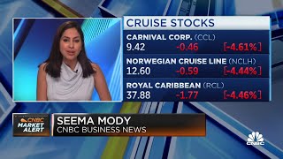 Travel stocks under pressure