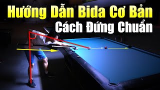 Bài 20 Cách Đứng Để Đánh Thẳng - Hướng Dẫn Chơi Bida Cơ Bản