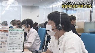 都が24時間態勢の相談窓口　自宅療養者の体調急変などに対応(2022年10月1日)