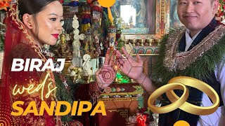 Sandipa got married with Biraj | Pokhara - Gurung Culture | - YKS
