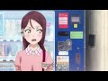 love live sunshine riko buys yuri manga