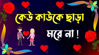 আবেগ দিয়ে জীবন চলে না || bastob jiboner kichu kotha || Motivational Video || Thesadzone