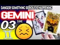 Gemini ♊😖 DANGER! 🔴SOMETHING SERIOUS IS HAPPENING❌ horoscope for today JUNE 3 2024 ♊ #gemini tarot