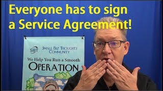 SOP: Everyone Signs an Agreement!