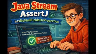 Java Stream AssertJ hasNoNullFieldsOrProperties