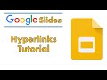 Google Slides: Hyperlinks Tutorial