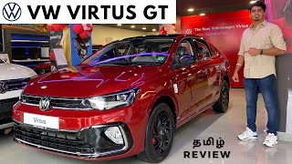 NEW Volkswagen Virtus GT | LOOKS STUNNING !! | First Tamil Review