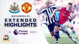 Newcastle United v. Manchester United | PREMIER LEAGUE HIGHLIGHTS | 4/2/2023 | NBC Sports