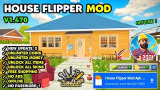 House Flipper Mod Apk v1.470 | Unlimited Money \u0026 Unlock All Skins