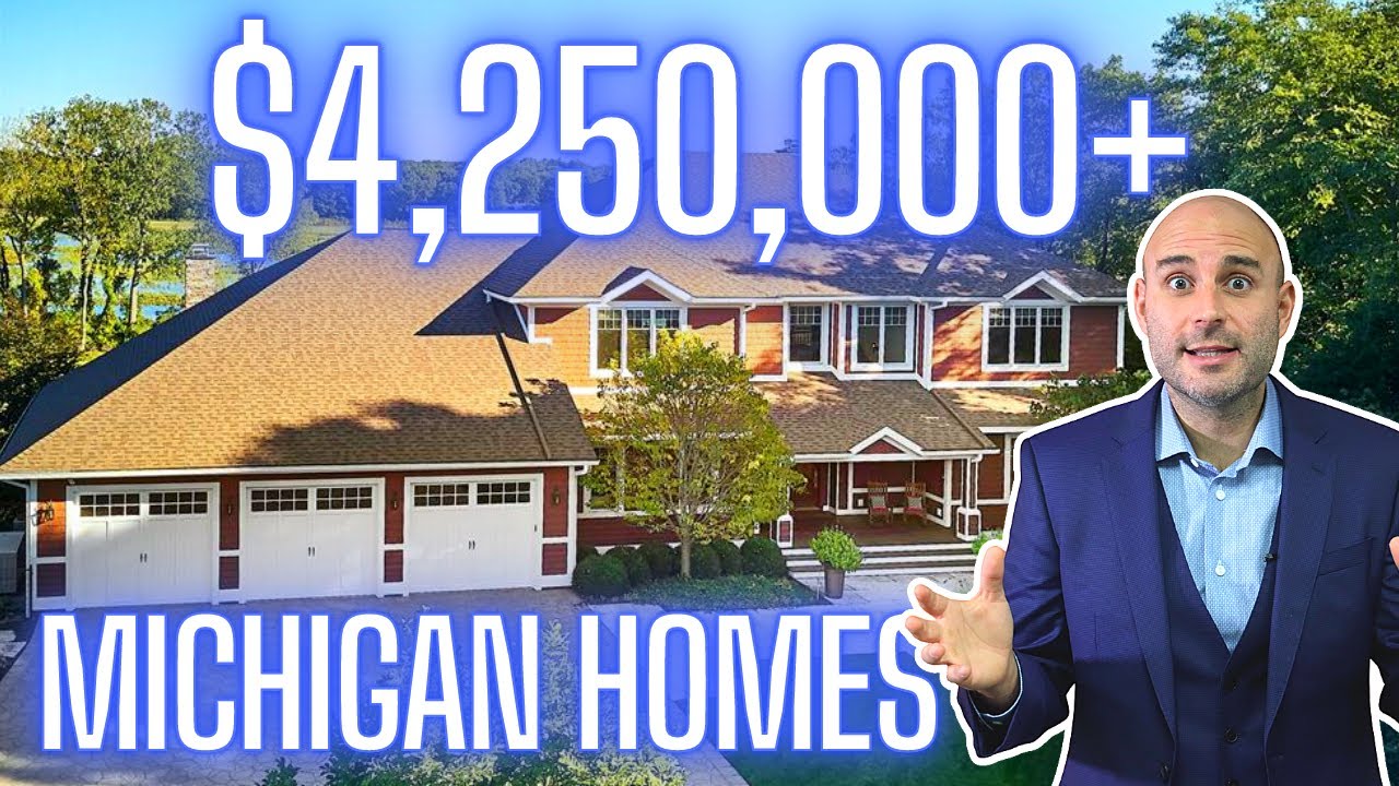 Top 10 Michigan Luxury Homes Sales In 2021 - Part 1 - YouTube