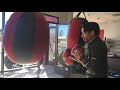 Di Nardo Boxing Gloves - heavy bag testing 1 of 2