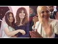 # حفل زفاف ابنة الفنانه حنان ماضي فرحه وبهجة جميلة جدا تجمع نجوم زمن الفن الجميل