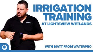 Commercial Irrigation Training with Adelaide Property and Gardens