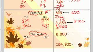 Estimating whole Numbers part 1