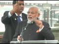 pm modi at the unveiling of basaveshwara statue in london