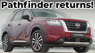 V6 and a proper auto, not a CVT! (Nissan Pathfinder 2023 review walkaround)