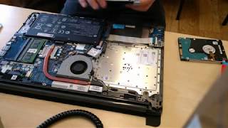 HP 255 G7 Laptop - How to change or upgrade the hard disk