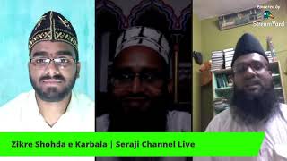Zikre Shohda e Karbala | Zikr e Imam Hussain | Zikre Shahadat e Karbala | Seraji Channel Live