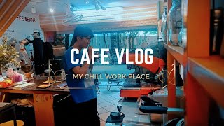 [ Cafe vlog ] I Spent all Time in a Cozy Cafe and Learned to Relax