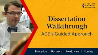 How You Complete Your Dissertation at American College of Education