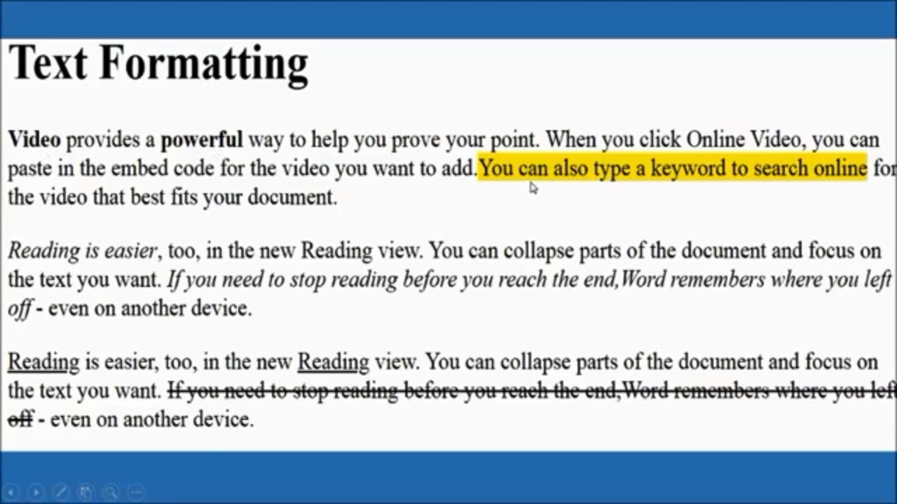 #Text_Formatting_in_HTML How To Format Text In Html? What Is Text ...