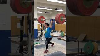 170 KG Clean and Jerk | Alex Lee Weightlifting #training #olympic #trainingcenter #powerclean