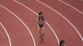 平成26年（2014年）長崎がんばらんば国体陸上　女子4X100mR　準決勝2組