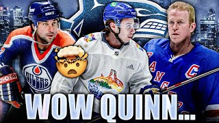 QUINN HUGHES COMPARISONS TO BOBBY ORR, PAUL COFFEY, BRIAN LEETCH (RECORD-BREAKING STATS) Canucks NHL