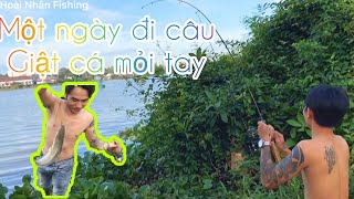 📌 Câu cá sông tự nhiên giật cá mõi tay - điểm câu dính cá nhiều tại trung tâm sài gòn #cauca