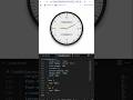 🕒 Analog Clock using HTML, CSS & JS | #webdevelopment #coding #htmlcssjavascript  #shorts