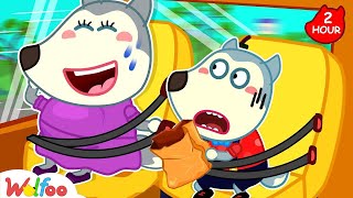 Oh No, Mommy Got Car Sick! | Take Care of Mommy | Kids Cartoon + More | Wolfoo Family