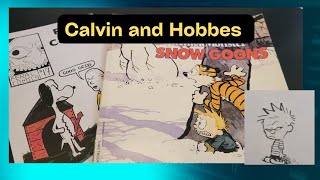 Calvin and Hobbes comic strip by Bill Watterson