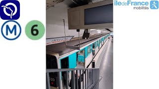 [RATP] Métro ligne 6 en MP73 / Subway line 6 by MP73 / MP73系で地下鉄6号線