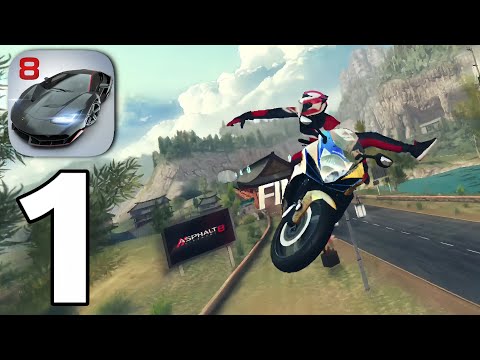 Asphalt 8 – Tutorial del juego Parte 1 – Biker Beginnings Ios,Android