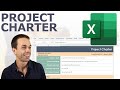 How to Make a Project Charter in Excel (BEST things to include!)