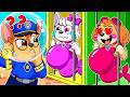 Paw Patrol The Mighty Movie | Police Chase Sloves The Mistery Key Challenge! - Mermaid's Sad Story