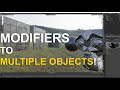 Max to Blender - Modifiers to Multiple Objects